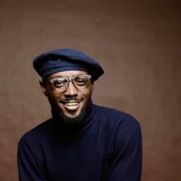 Nigerian student with glasses